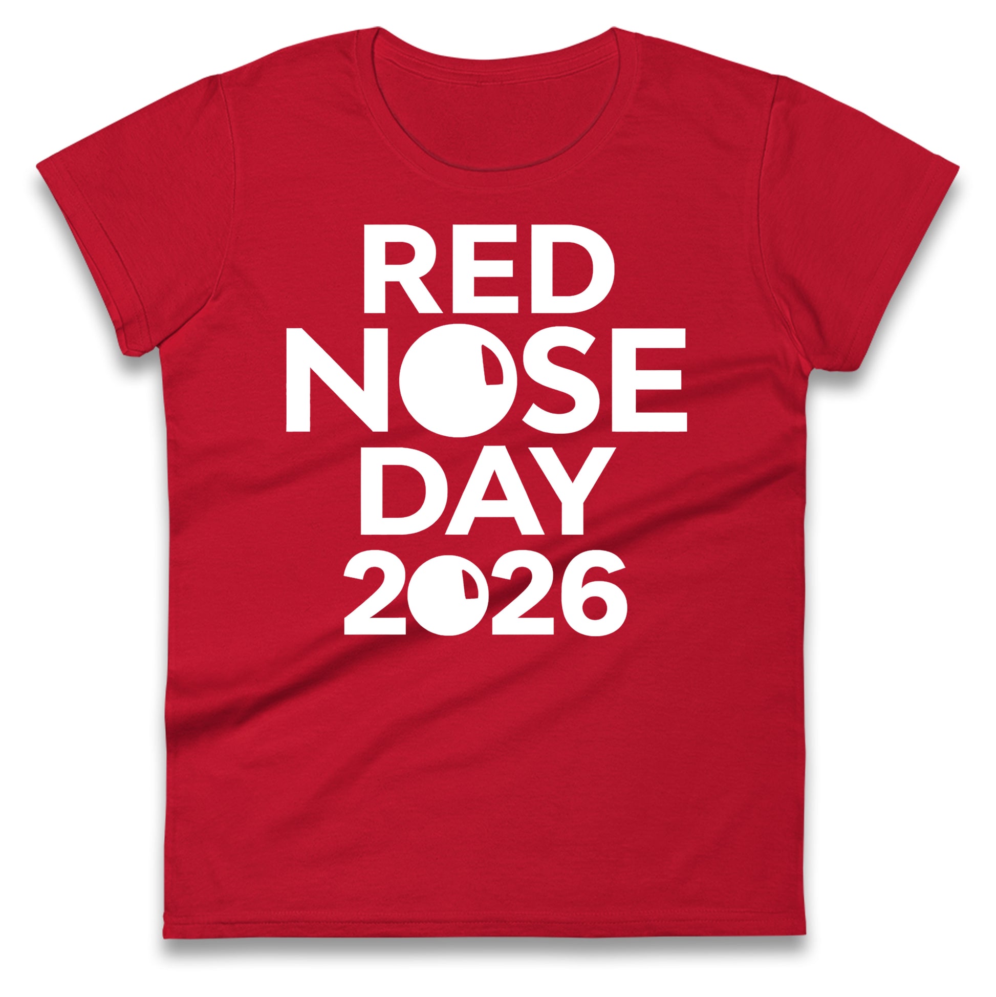 Red Nose Day 2026 Ladies T Shirt
