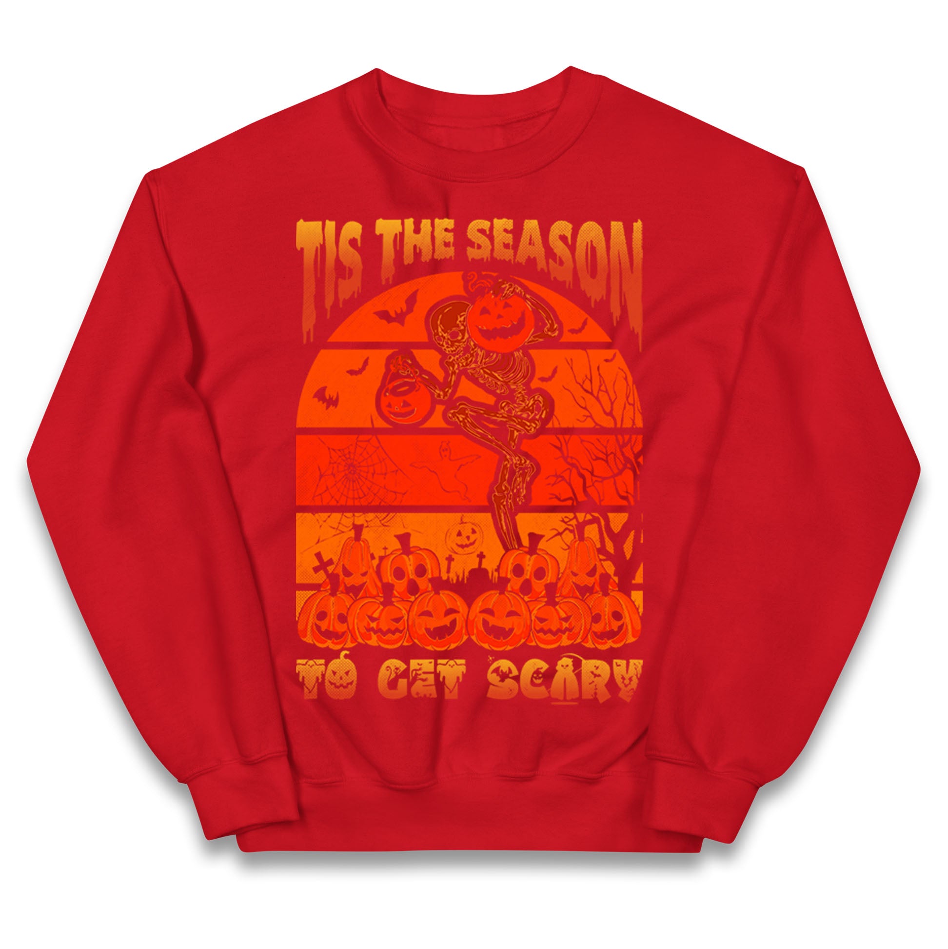 Tis The Season To Get Scary Halloween Jumper
