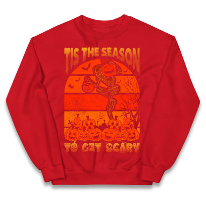 Tis The Season To Get Scary Halloween Jumper
