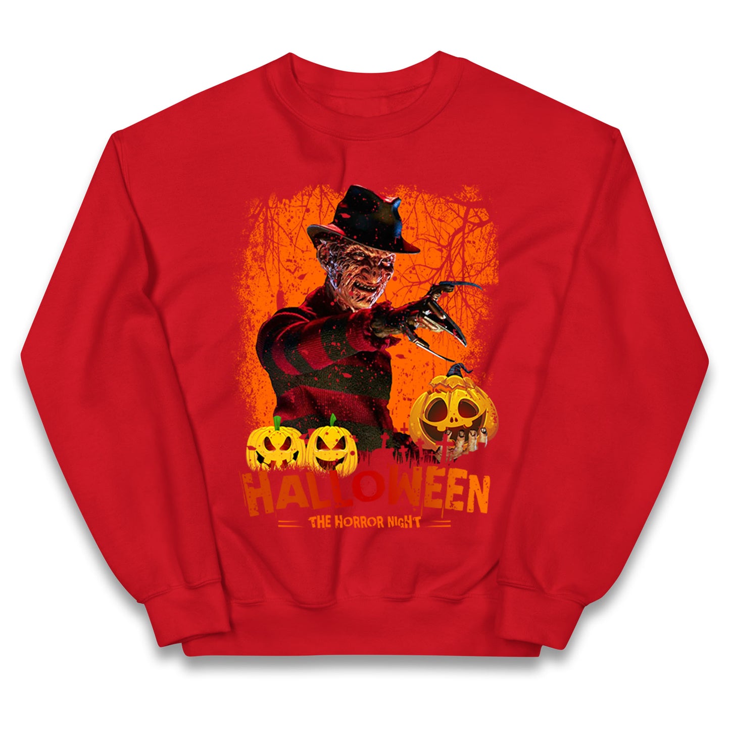 Freddy Krueger Halloween Horror Night Kids Jumper