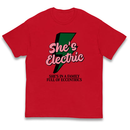 She's Electric Kids T Shirt