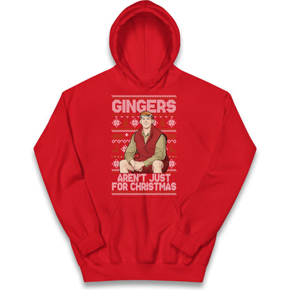 Angry Ginge Xmas Kids Hoodie