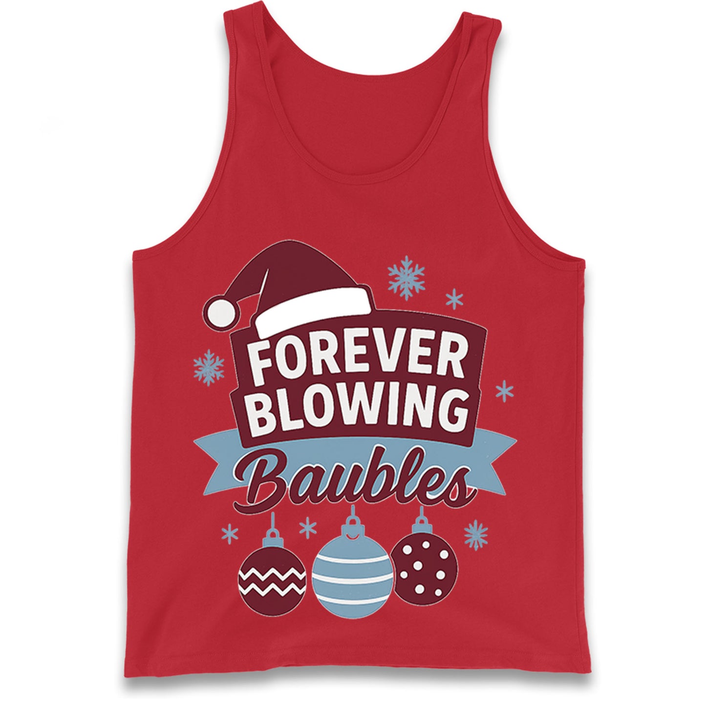 Forever Blowing Baubles West Ham Christmas Tank Top