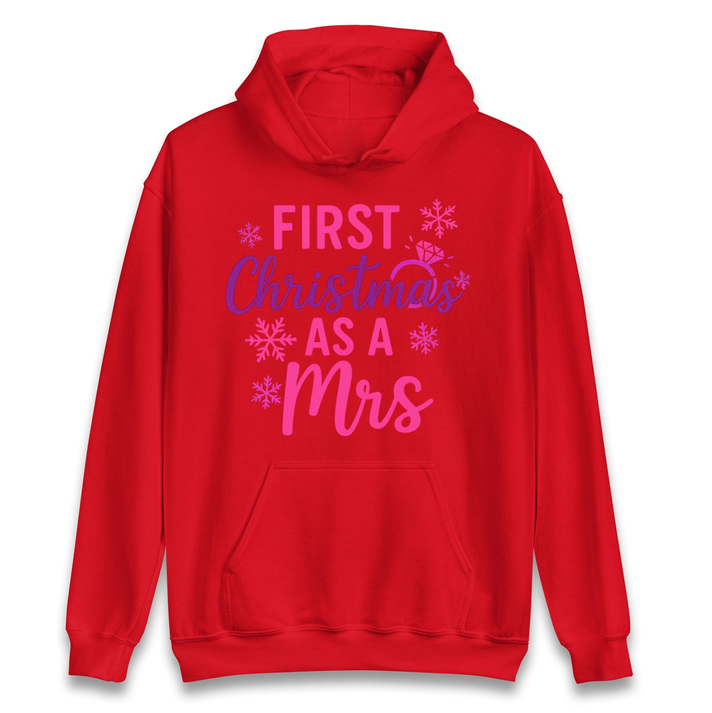 First Christmas As A Mrs Hoodie