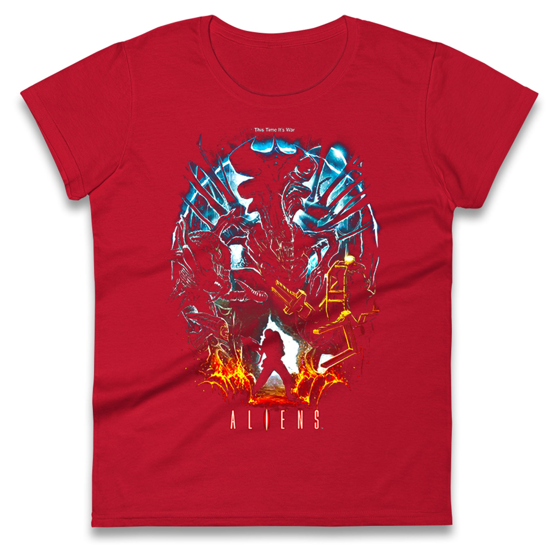 Aliens Ladies T Shirt