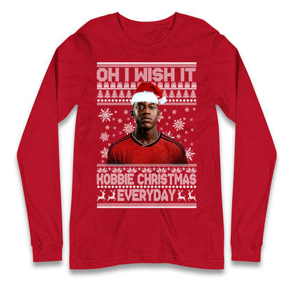 Kobbie Mainoo Christmas Longsleeve T Shirt