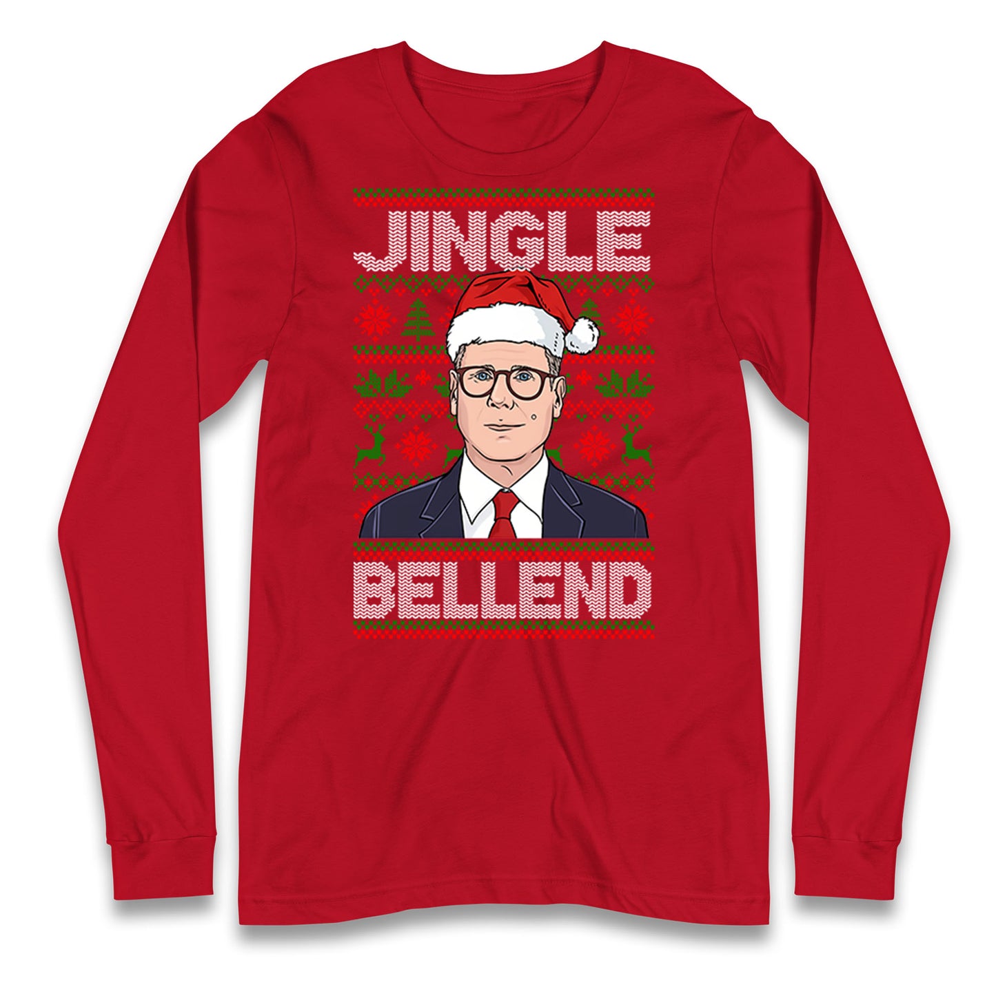 Keir Starmer Jingle Bell End Longsleeve T Shirt
