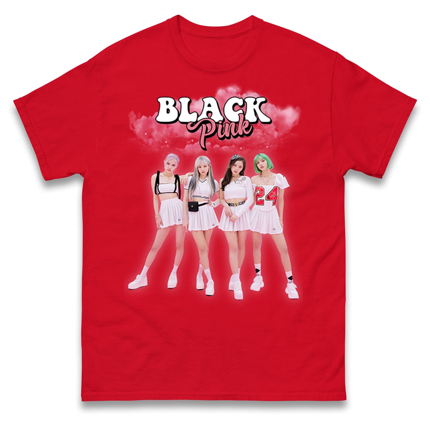 Blackpink K Pop Idol Band T Shirt