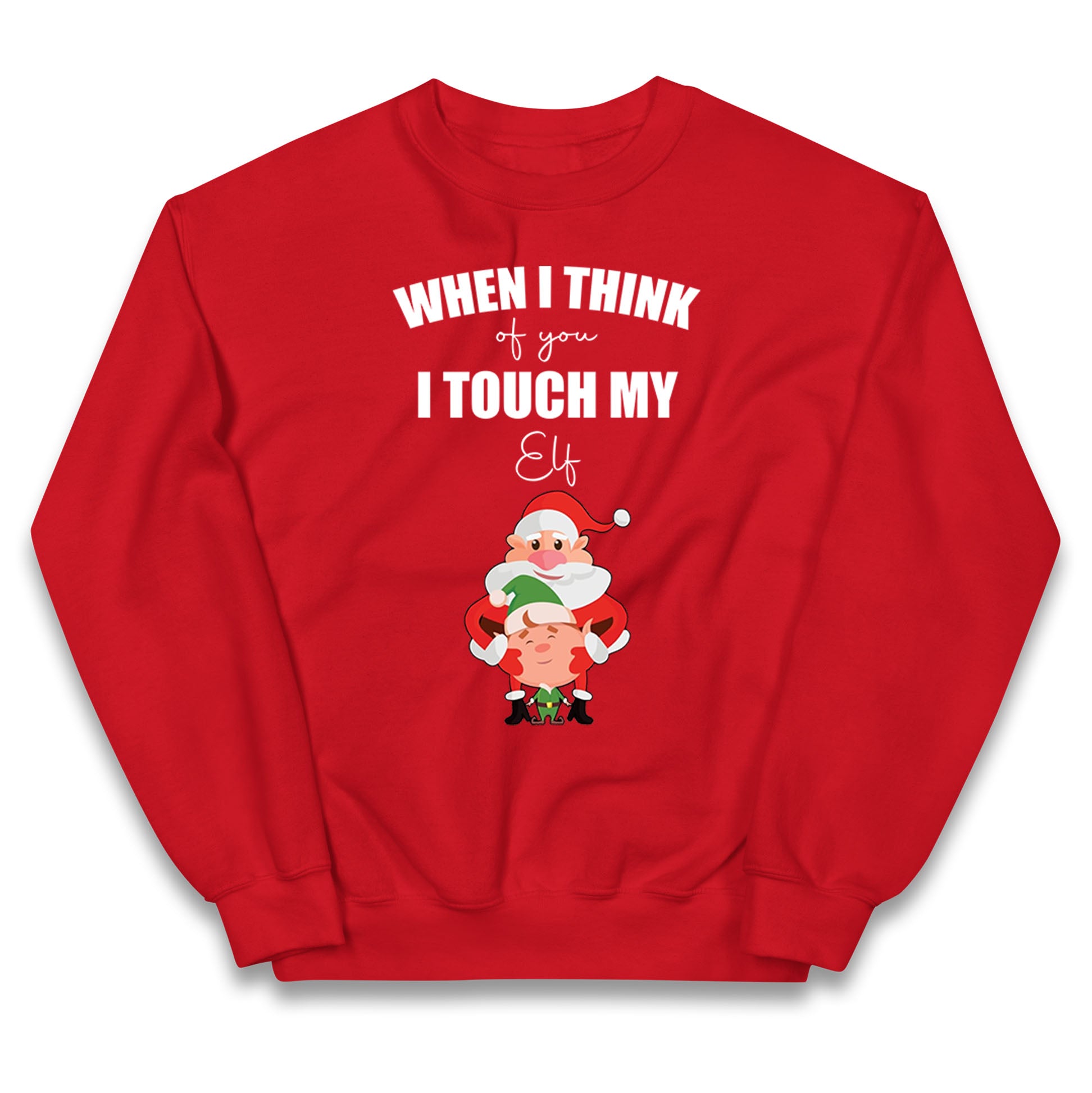 Santa Elf Christmas Kids Jumper