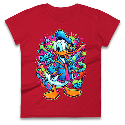 Donald Duck Ladies T Shirt