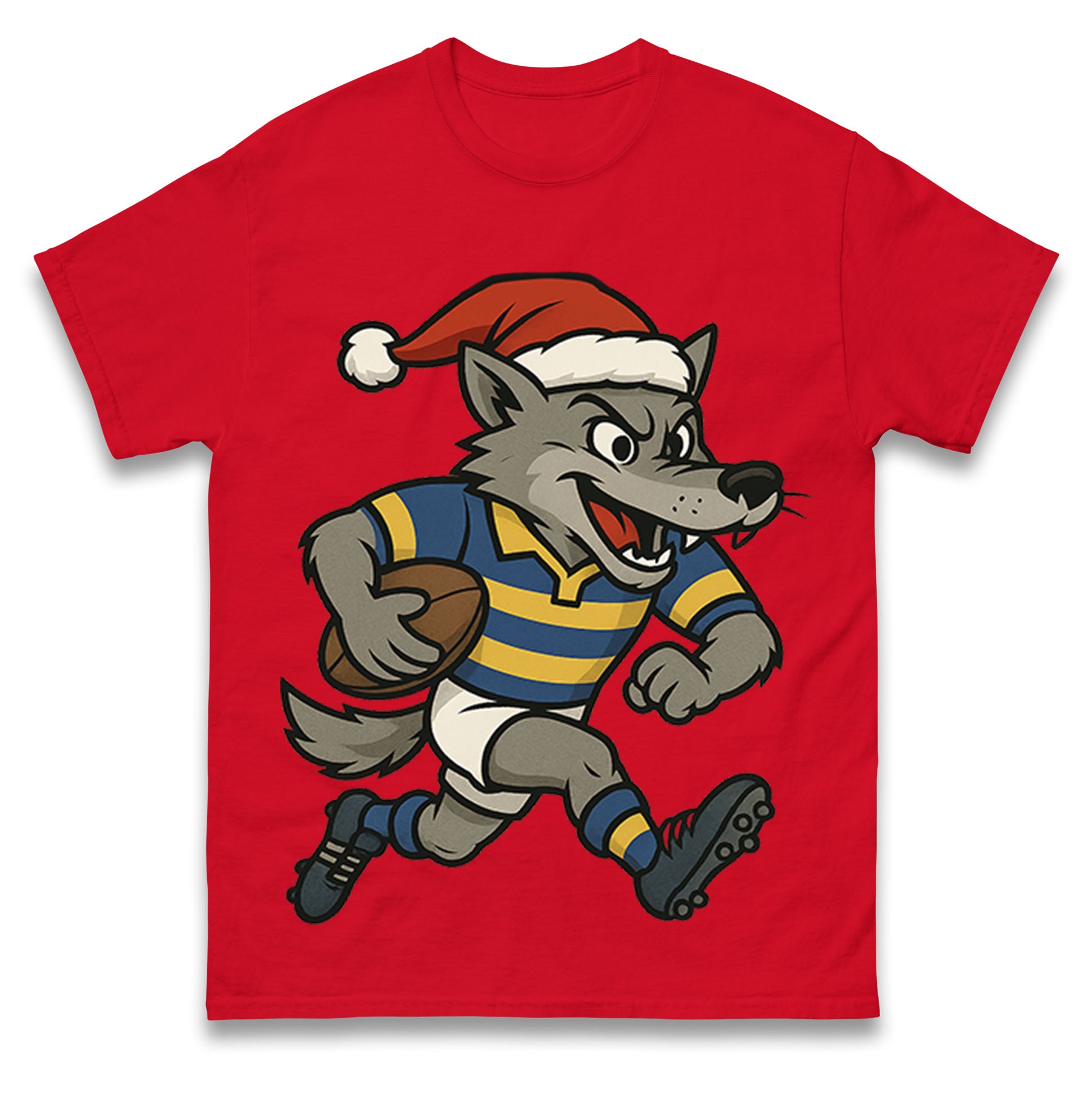 Warrington Wolves Christmas T Shirt