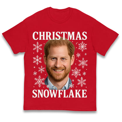Prince Harry Xmas Kids T Shirt