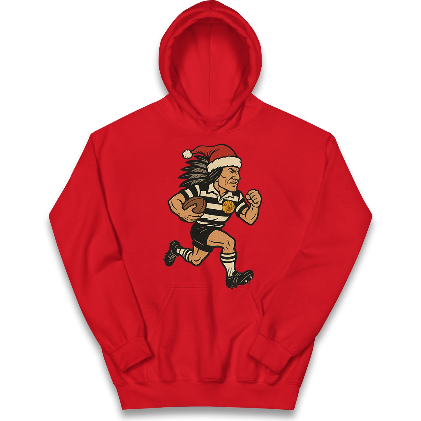 Newcastle Falcons Christmas Kids Hoodie