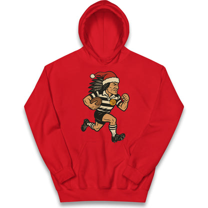 Newcastle Falcons Christmas Kids Hoodie
