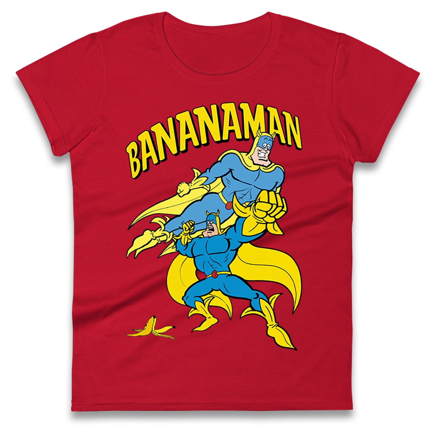 Bananaman Banana Ladies T Shirt