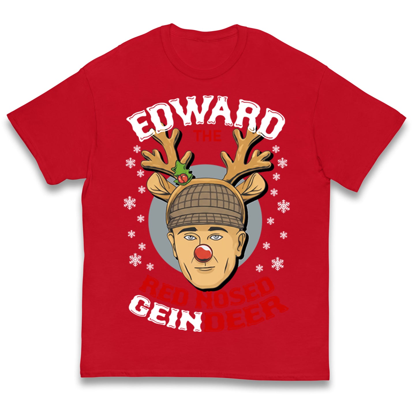 Ed Gein Reindeer Kids T Shirt