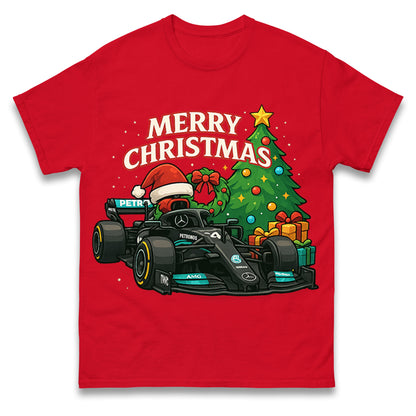 Mercedes F1 Christmas T Shirt