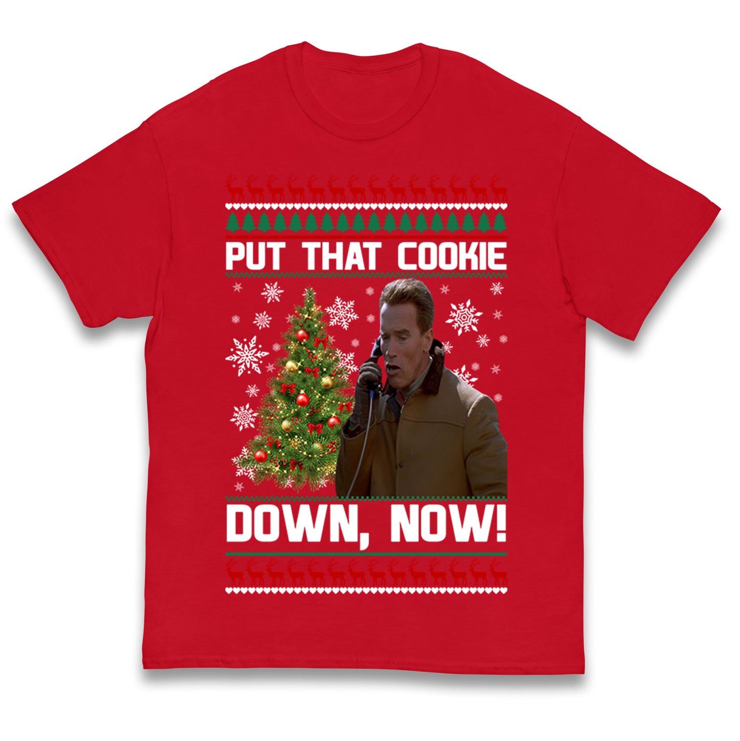 Arnie Christmas Kids T Shirt