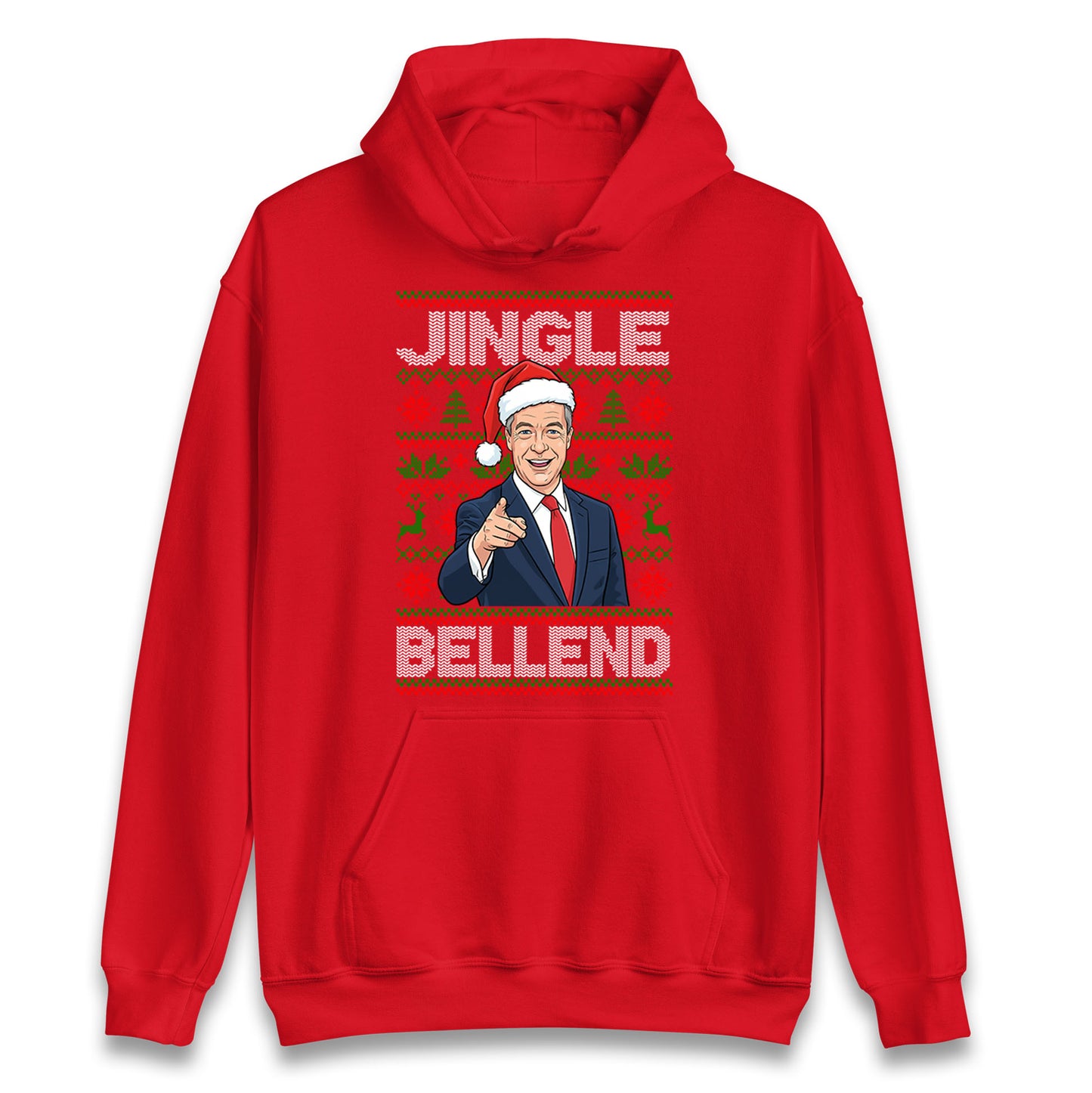 Nigel Farage Christmas Hoodie