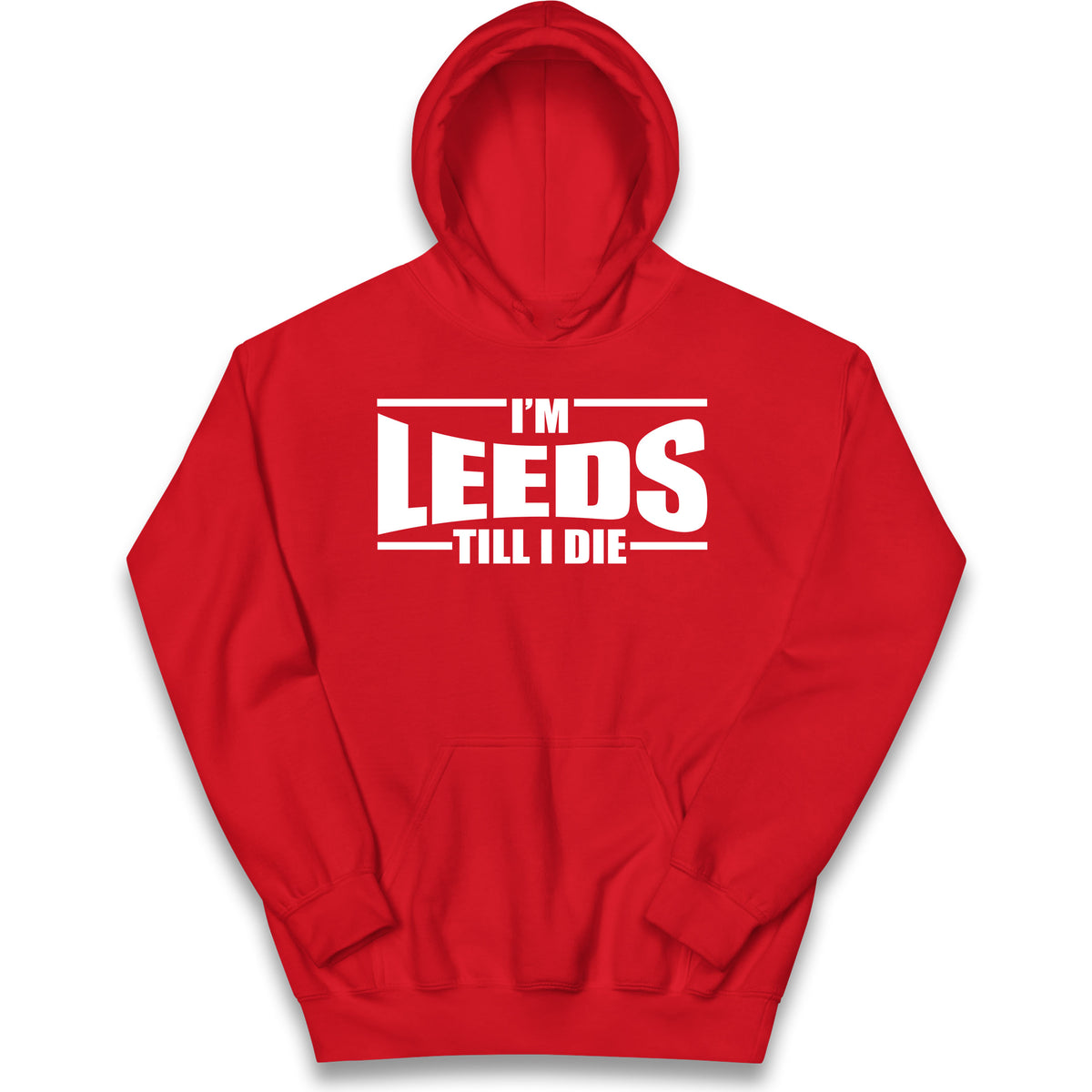 Leeds Till I Die Football Kids Hoodie