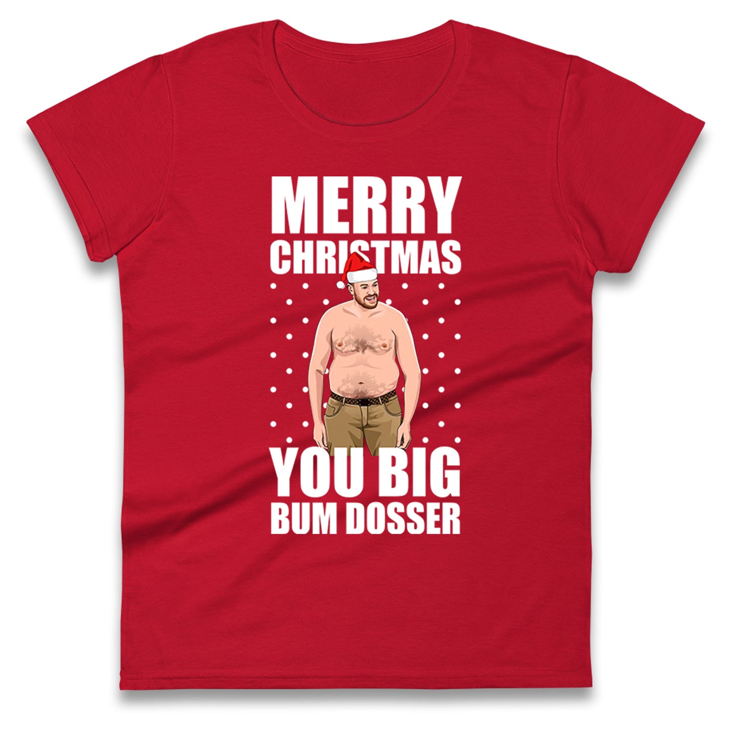 tyson fury christmas womens t shirt