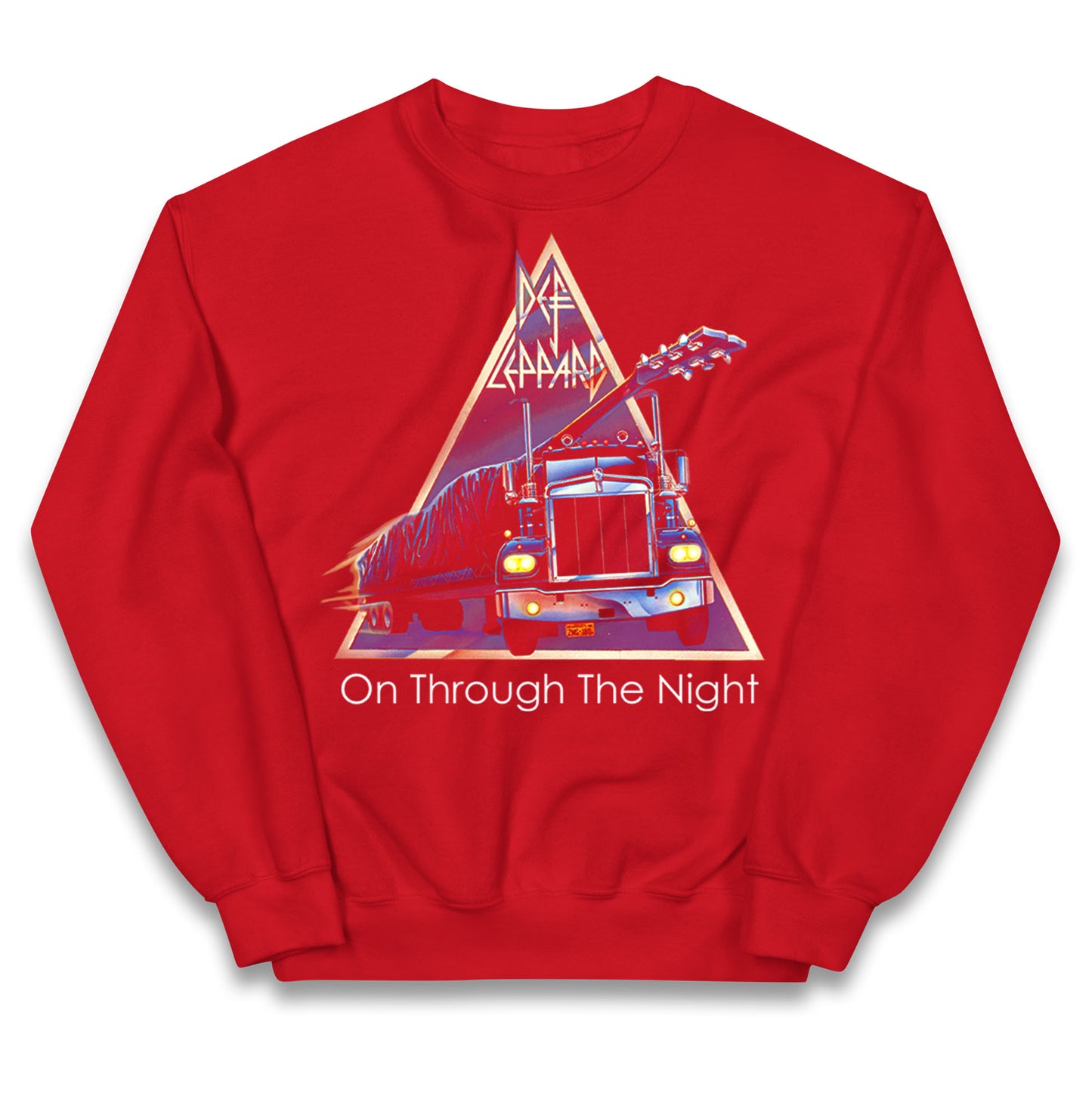 Leppard On Through The Night Kids Jumper
