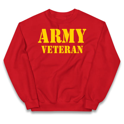 Army Veteran Kids Jumper