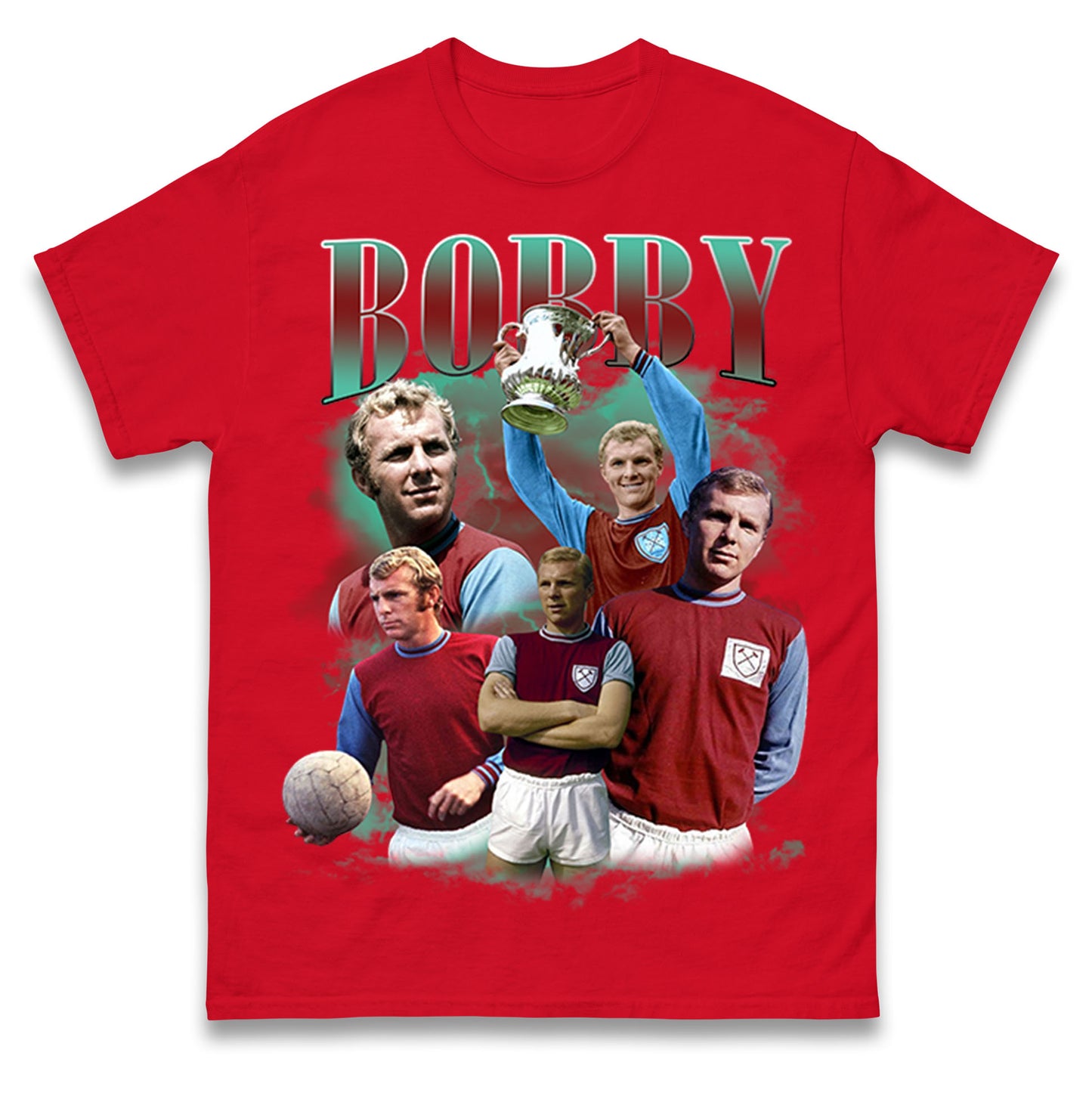 Retro Bobby Moore T Shirt