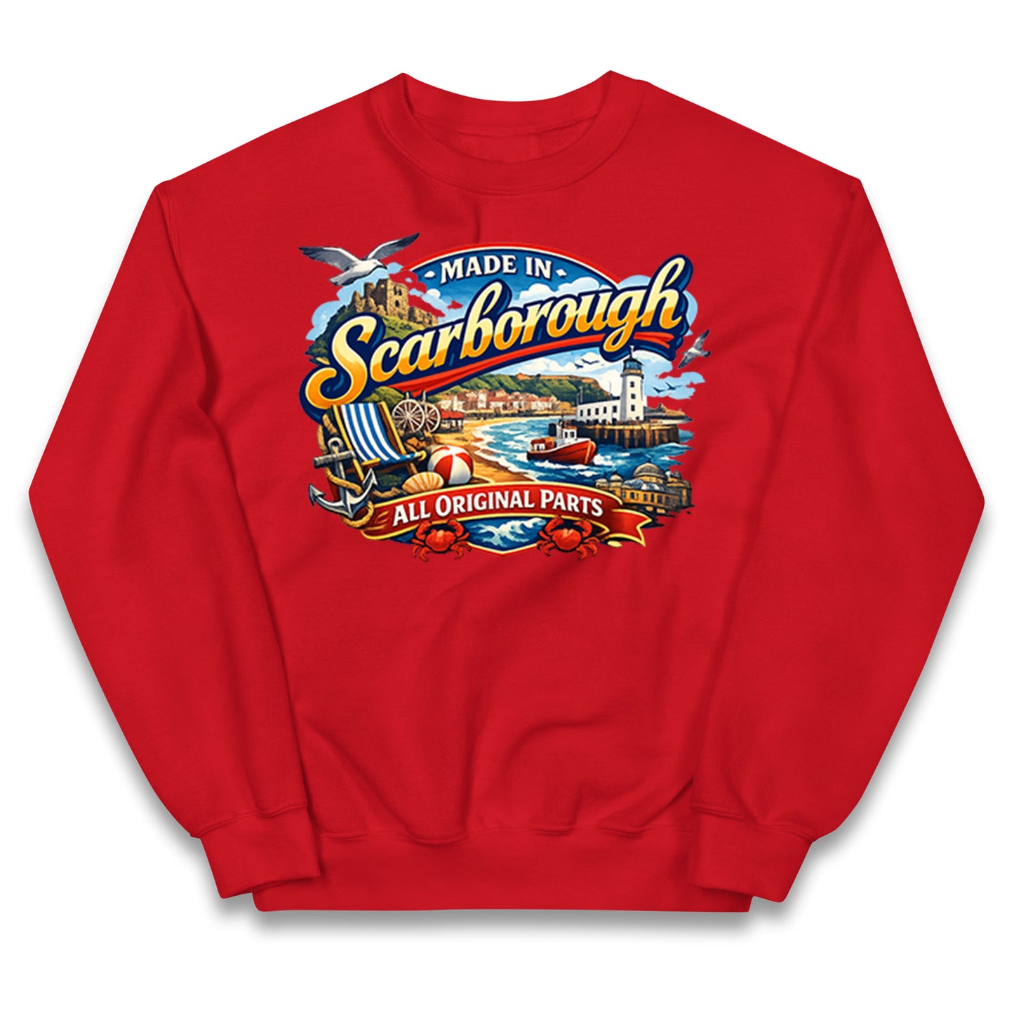 Made In Scarborough All Original Parts Kids Jumper