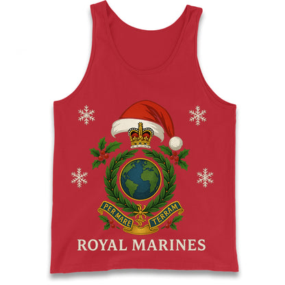 Royal Marines Christmas Tank Top