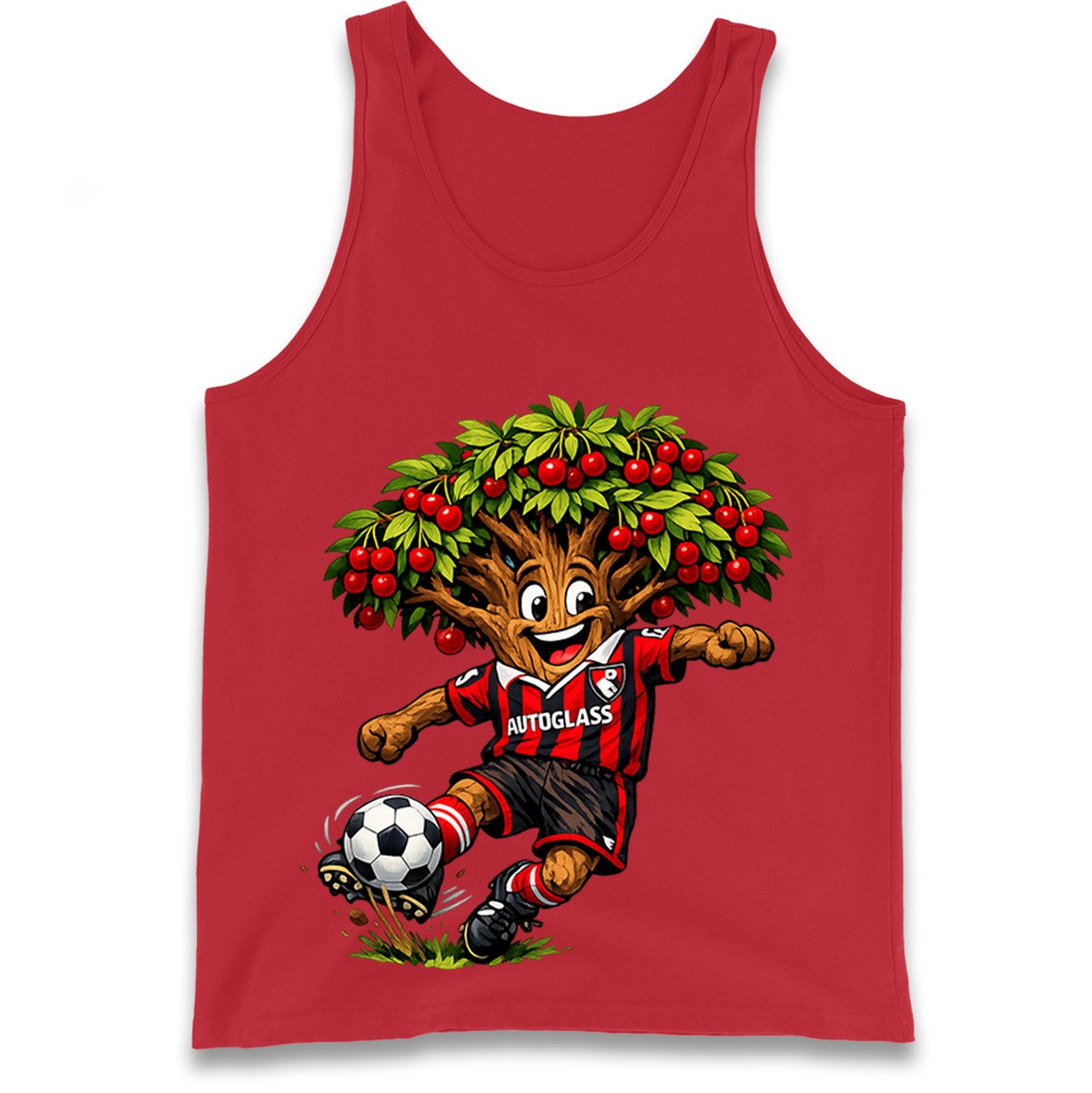 Retro AFC Bournemouth Football Tank Top