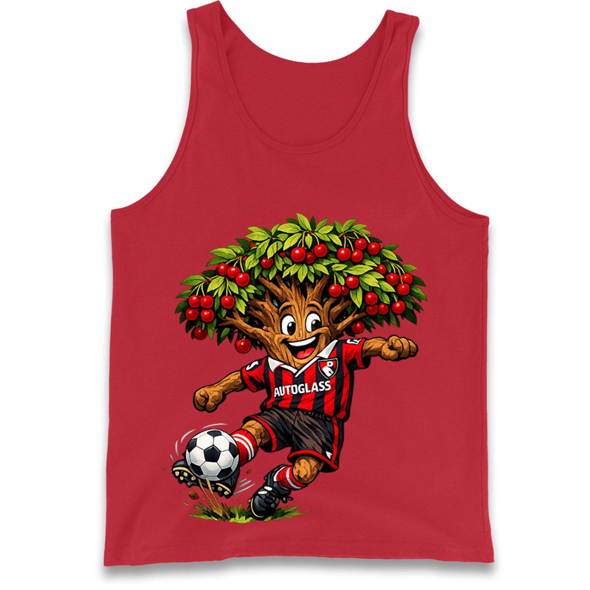 Retro AFC Bournemouth Football Tank Top