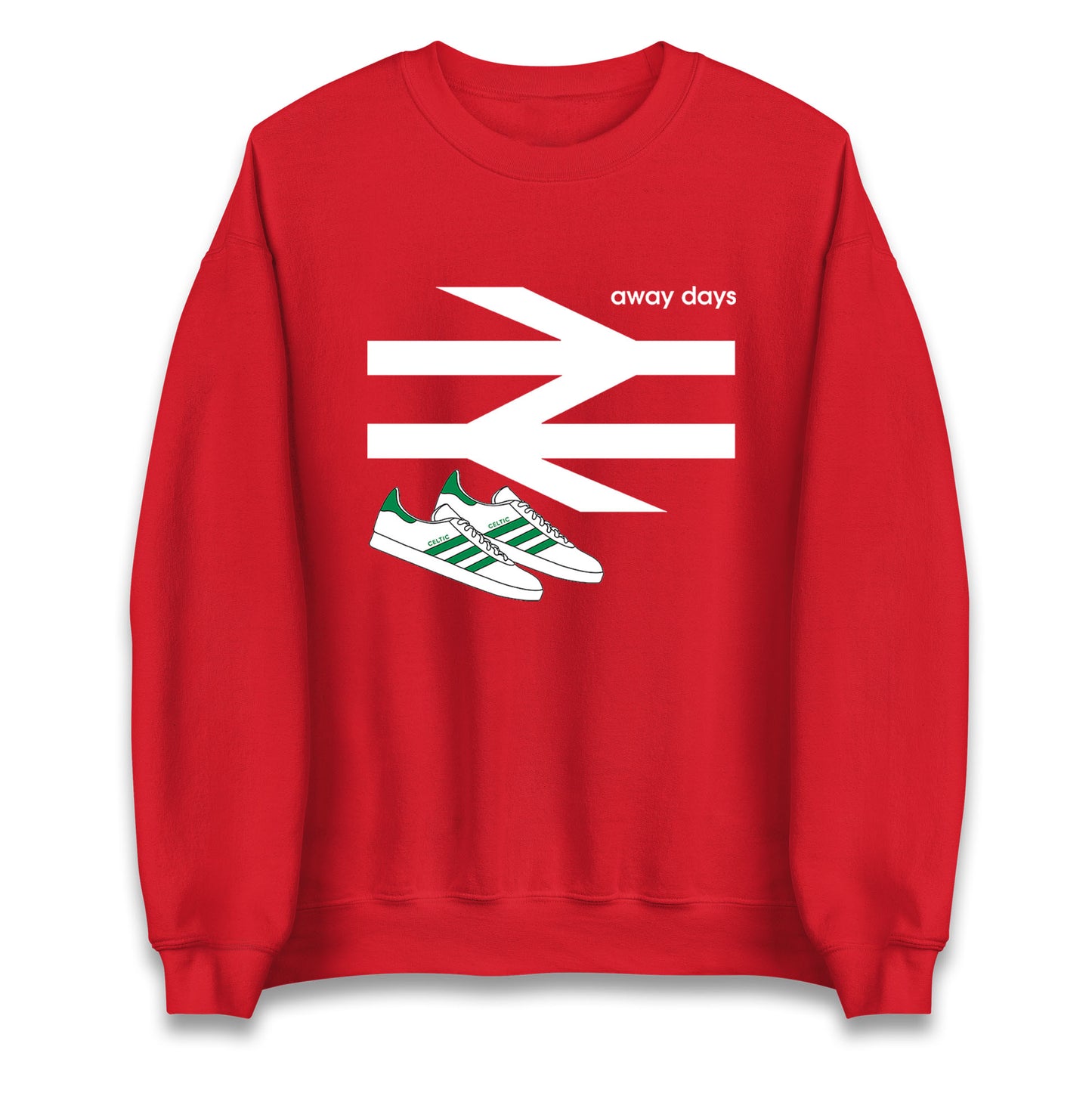 Away Days Celtic Football Club Supporter Unisex Sweatshirt