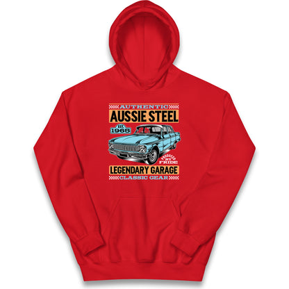 Authentic Aussie Steel Kids Hoodie