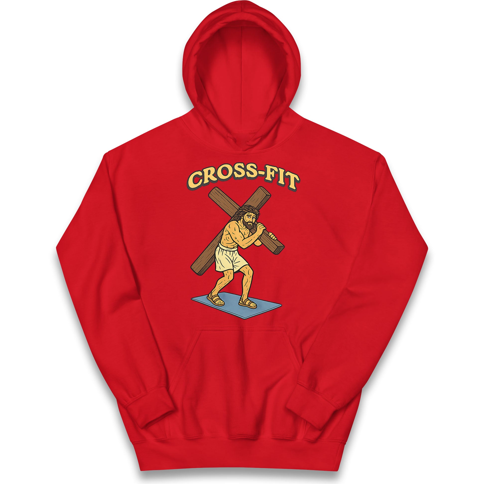 Jesus Cross Fit Kids Hoodie
