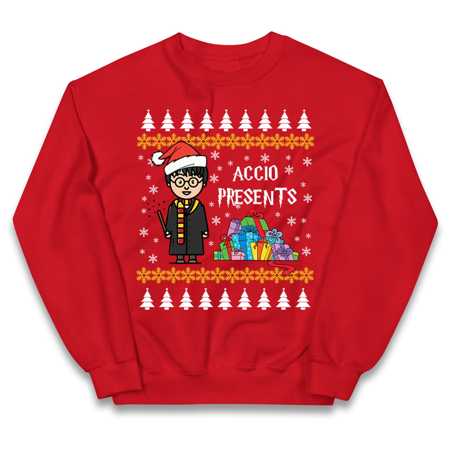 harry potter accio presents jumper