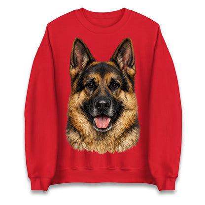 German Shepherd Dog Face Jumper