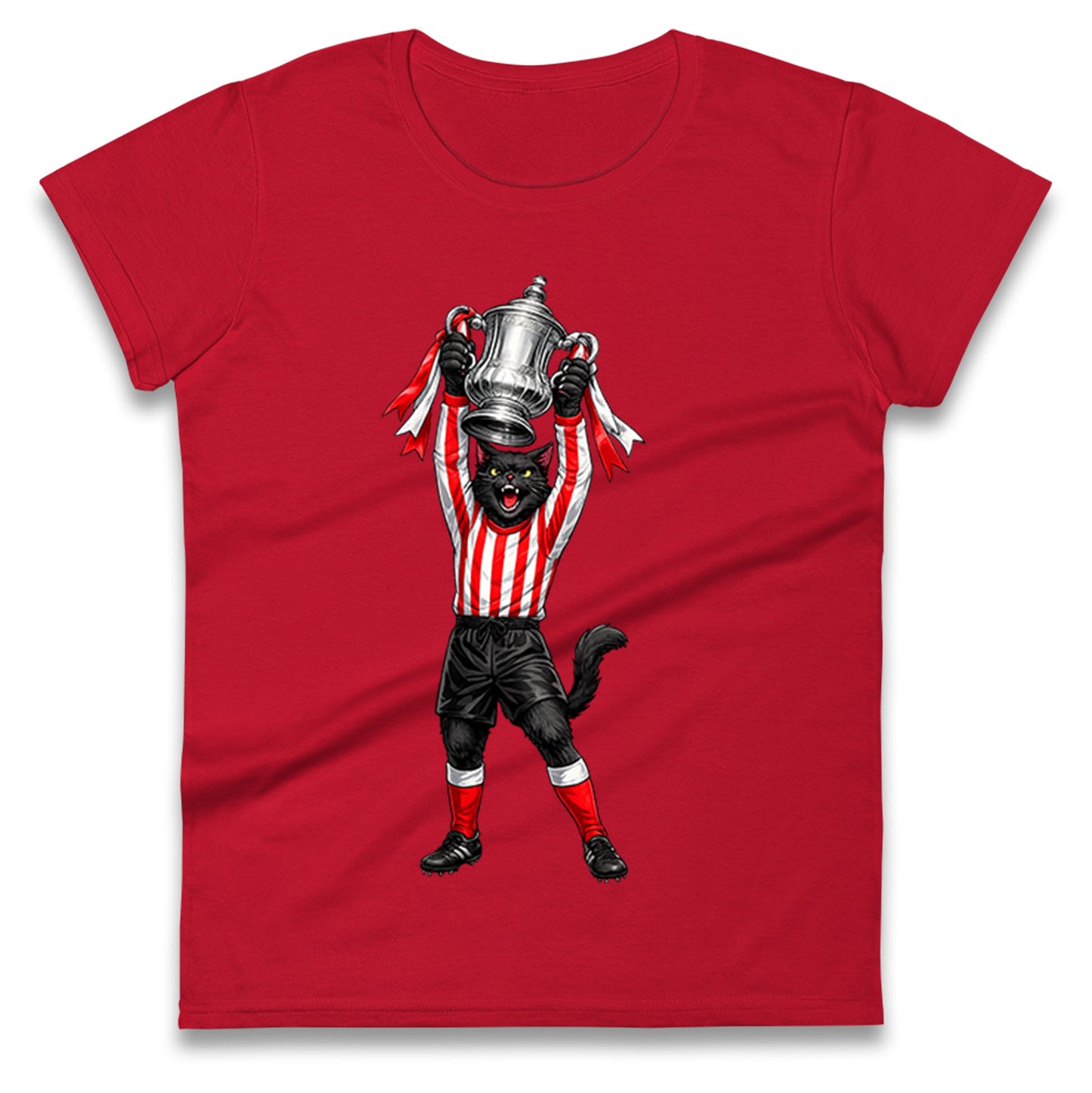 Sunderland FA Cup Winners 1972-1973 Ladies T Shirt