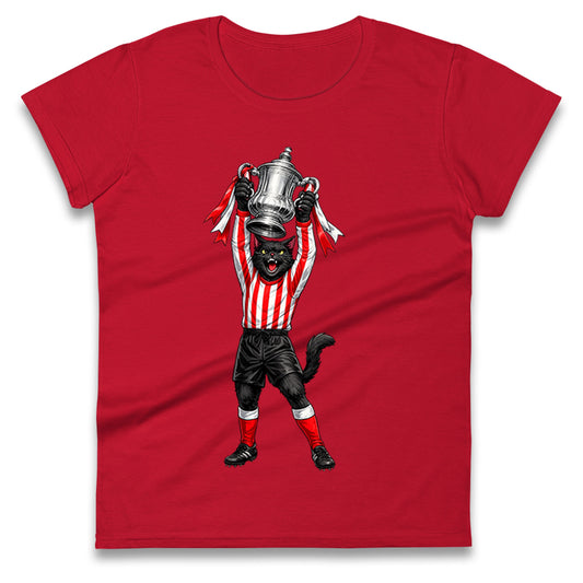 Sunderland FA Cup Winners 1972-1973 Ladies T Shirt