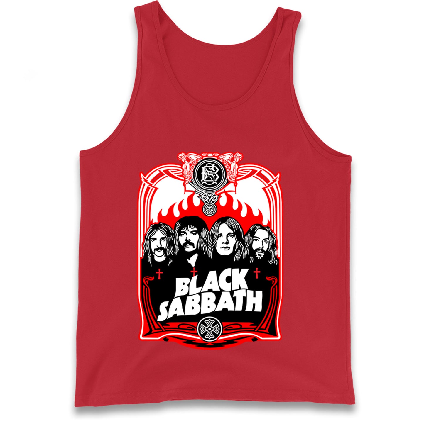 Black Sabbath Band Tank Top