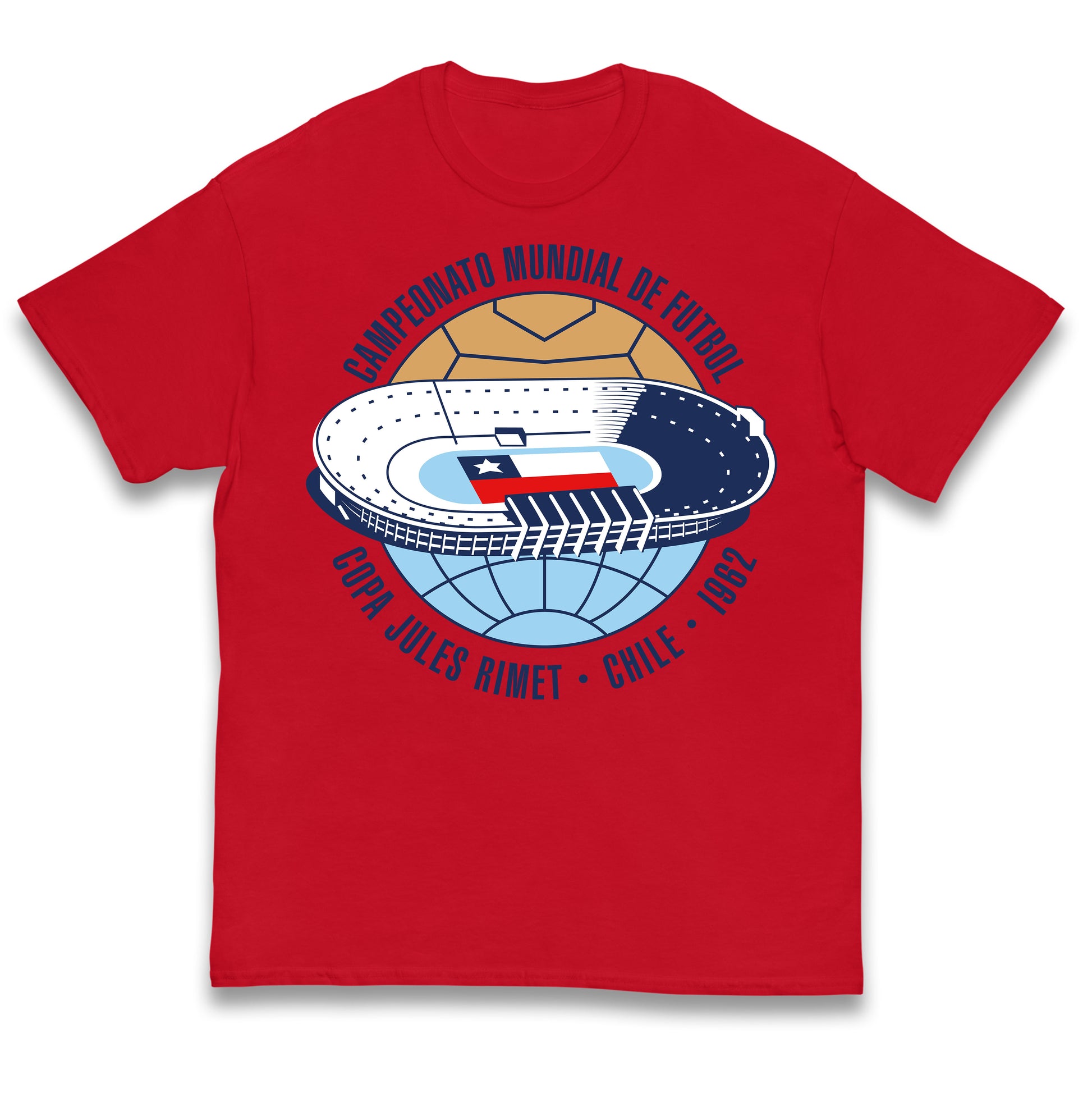 Chile 1962 Retro World Cup Kids T Shirt