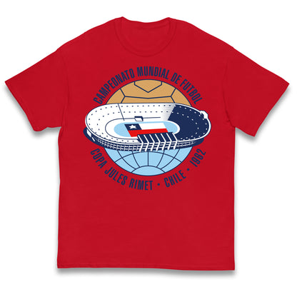 Chile 1962 Retro World Cup Kids T Shirt