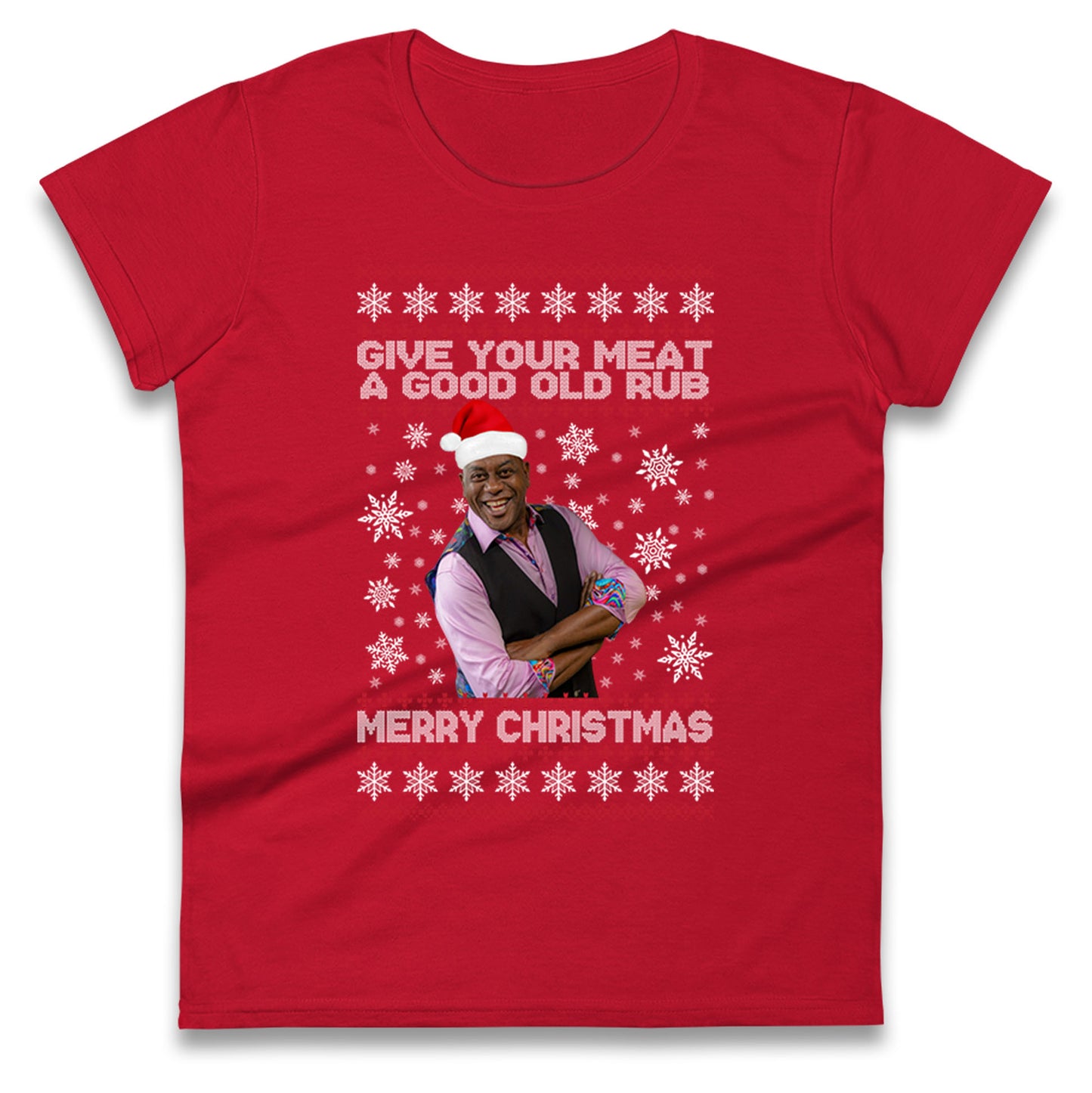 Ainsley Harriot Christmas Ladies T Shirt