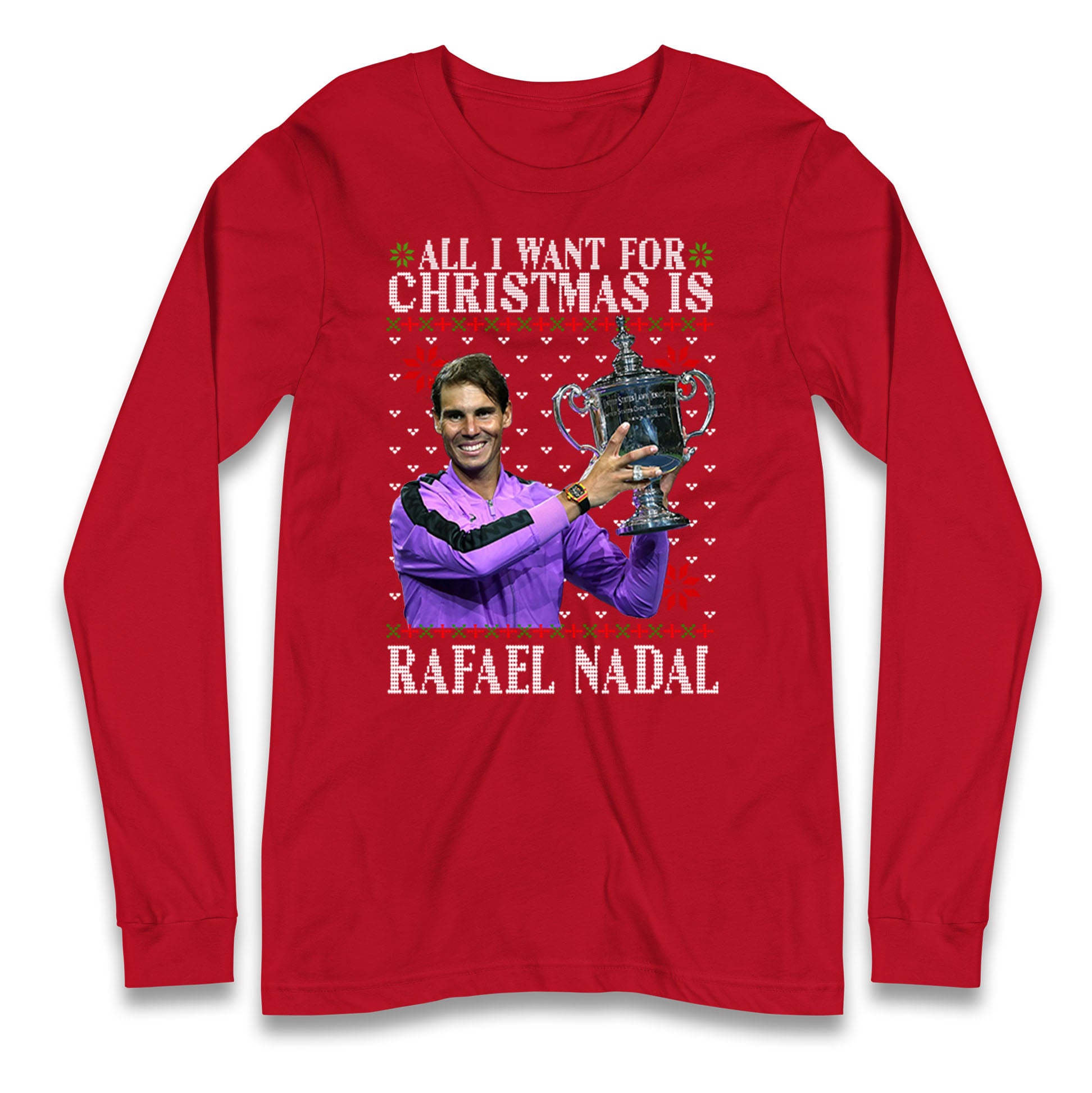 rafael nadal long sleeve t-shirt