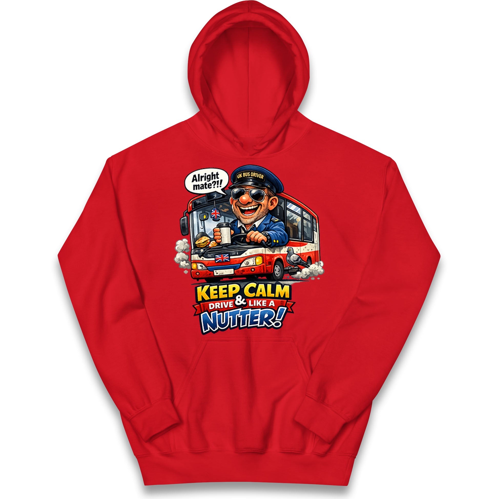  Bus Driver Job Kids Hoodie 