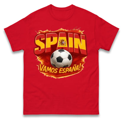 Spain Retro World Cup T Shirt