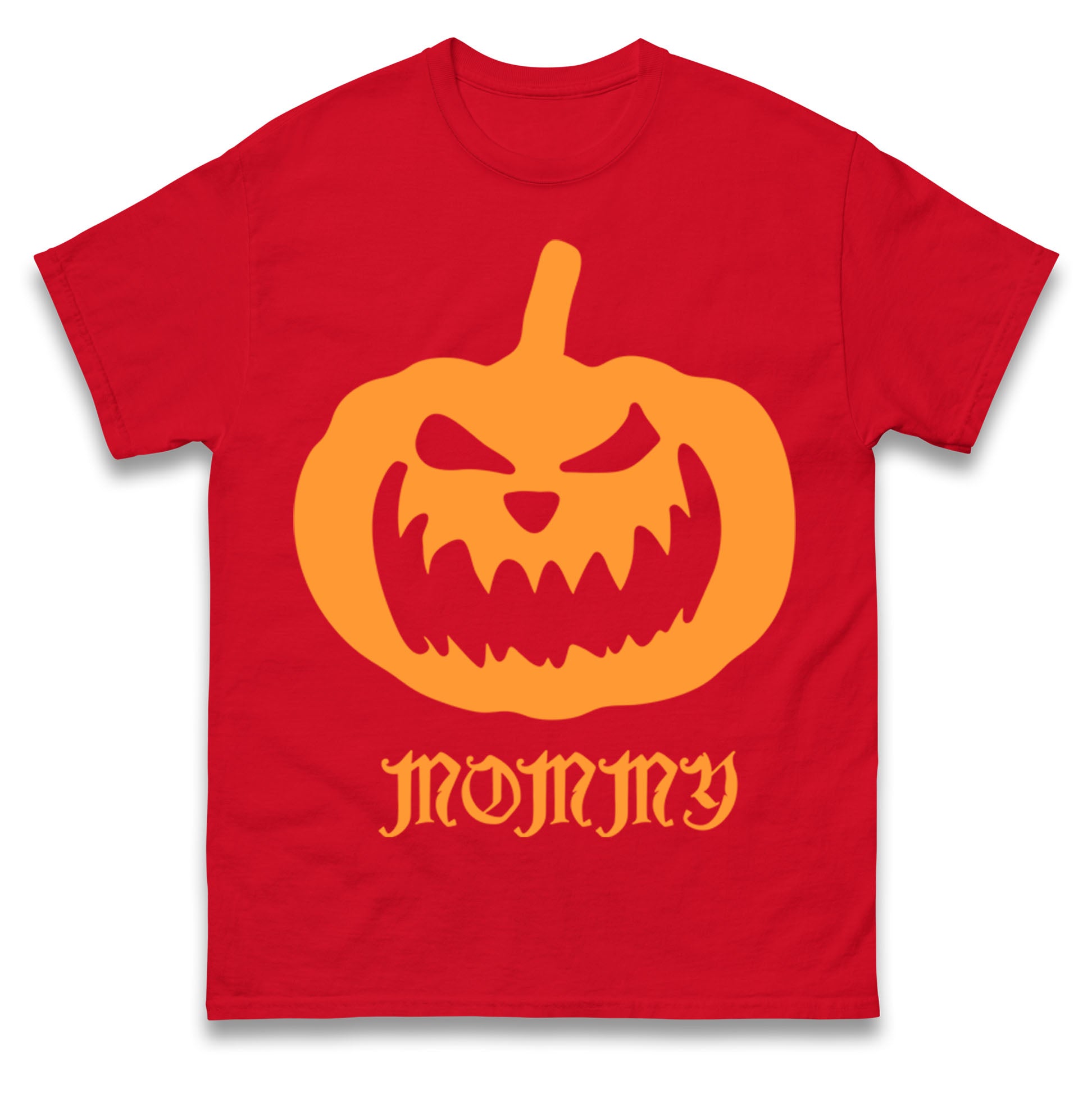Scary Pumpkin Mommy T Shirts
