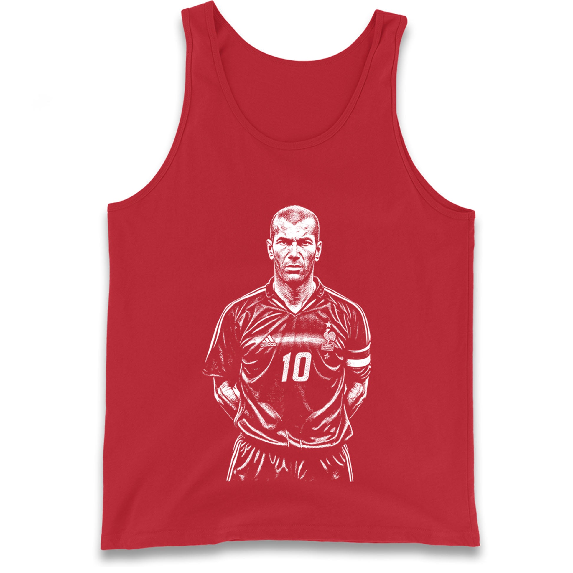 Zidane France 10 Tank Top