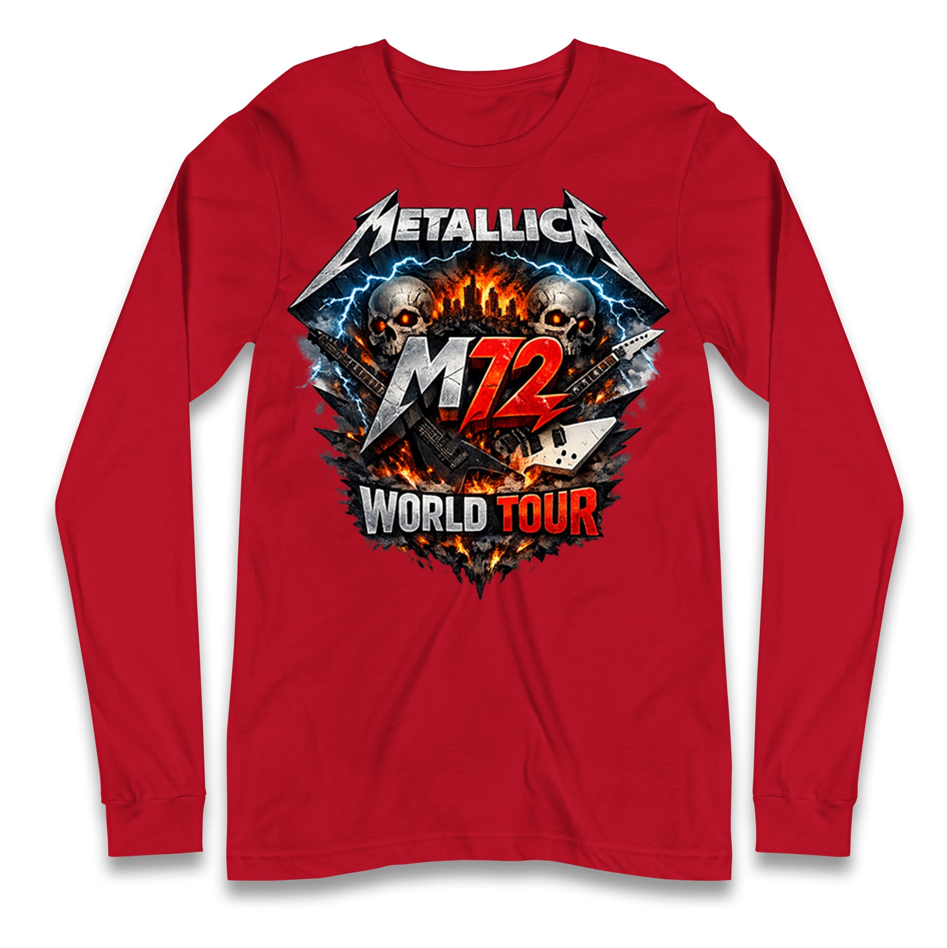 Metallica M72 World Tour Longsleeve T Shirt