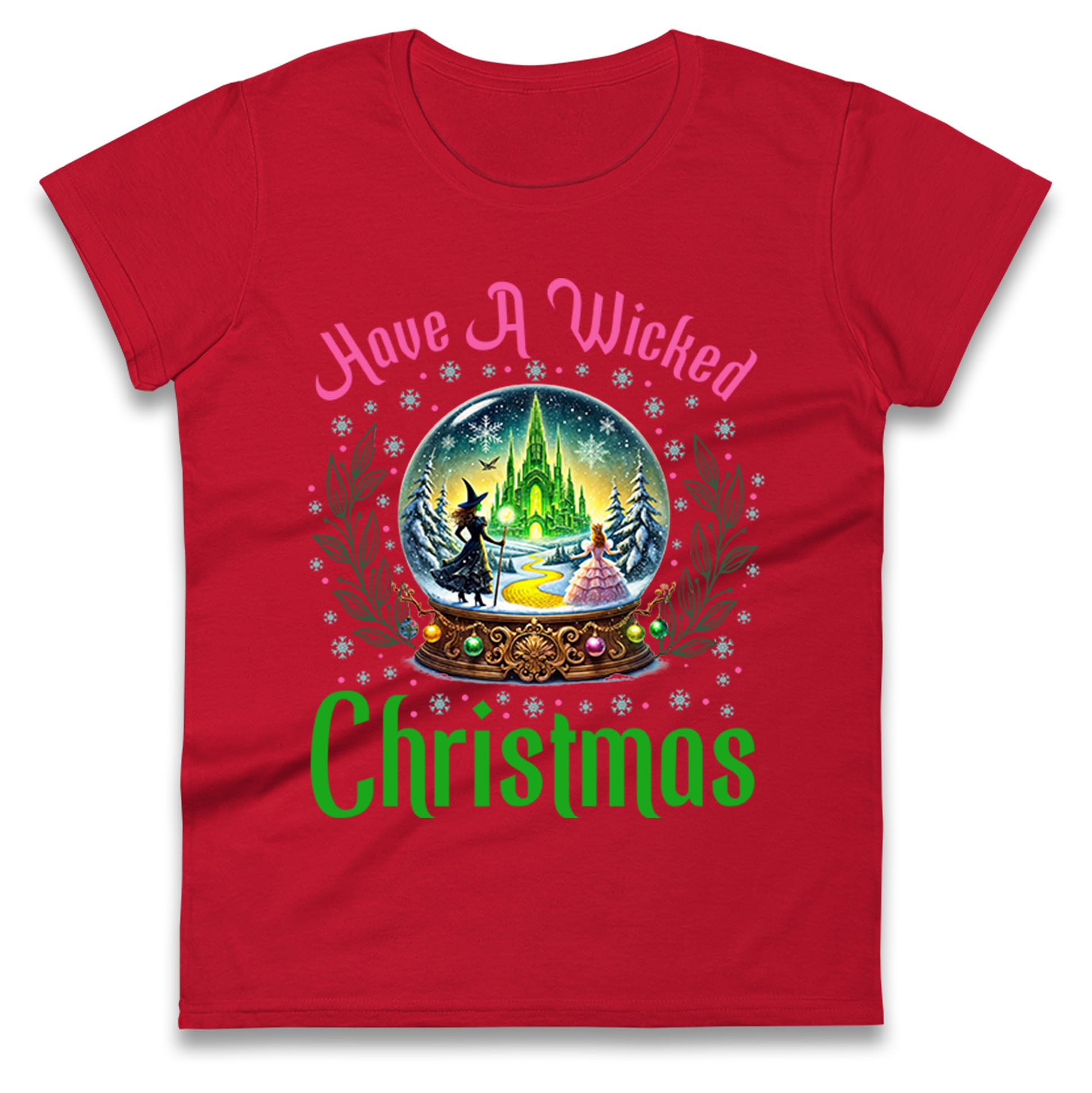 Have a Wicked Christmas Ladies T Shirt
